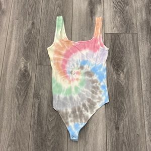 NWOT Abercrombie Tie dye bodysuit